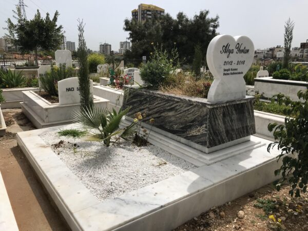 2 Kişilik Özel Tasarım Mermer Granit Mezar Modelleri - Görsel 17