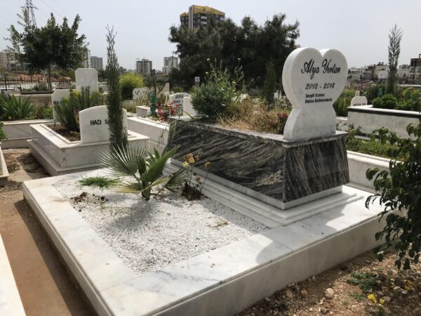 2 Kişilik Özel Tasarım Mermer Granit Mezar Modelleri - Görsel 17